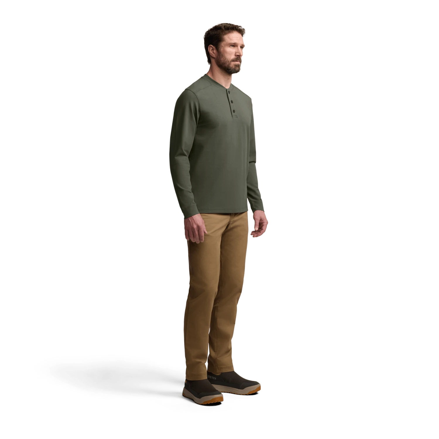 Sitka Foothills Long Sleeve Henley - Image 4