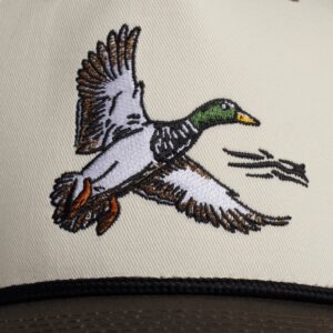 Alternative view of Flying Mallard Retro 5 Panel Snapback