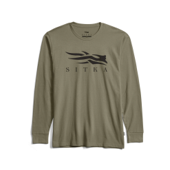 Sitka Icon Long Sleeve Crewneck Tee