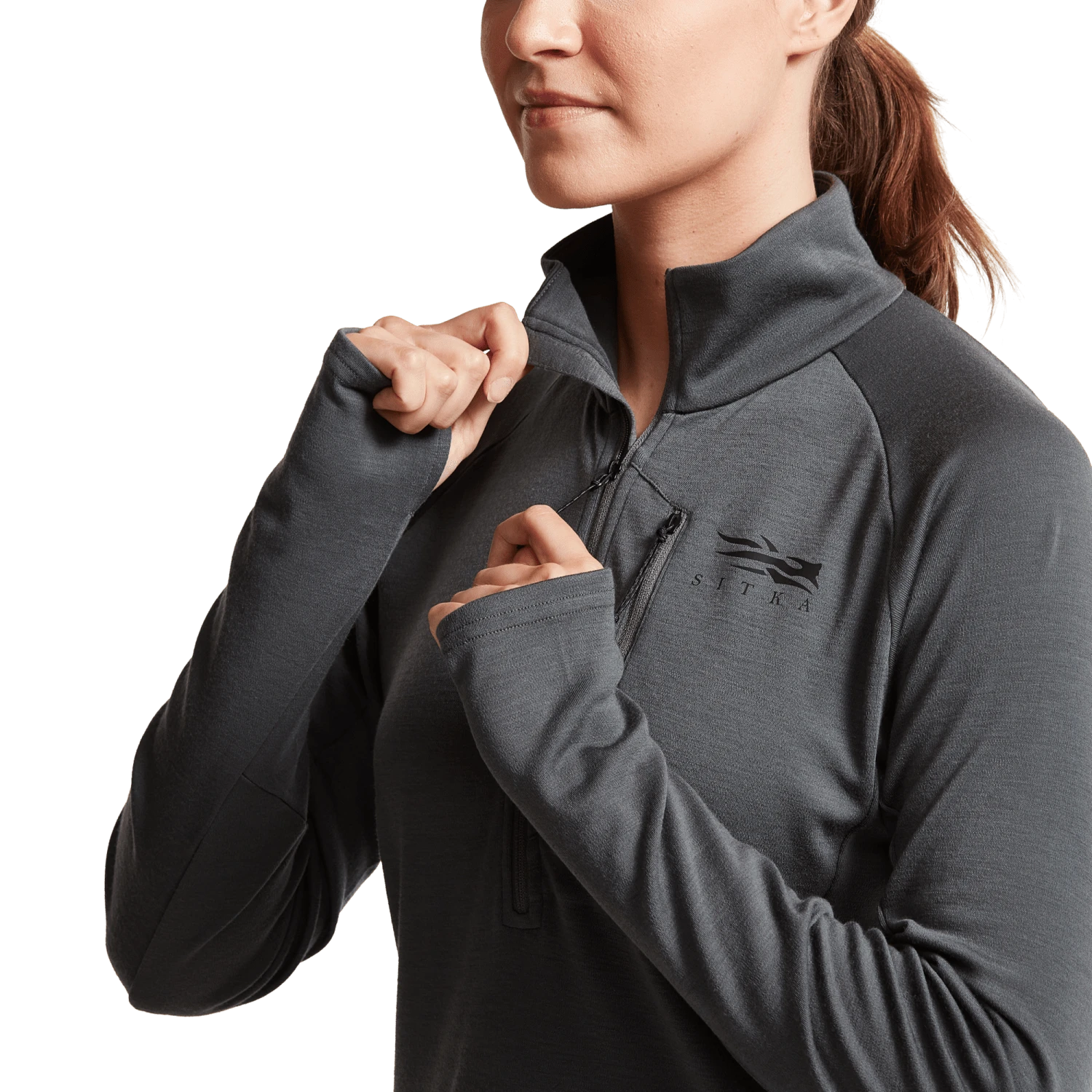 Sitka Women's Core Merino 220 Half-Zip - Image 4