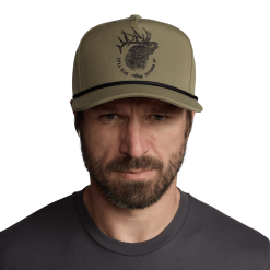 Alternative view of Sitka Elk Sketch Retro 5 Panel Snapback