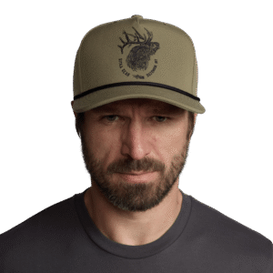Alternative view of Elk Sketch Retro 5 Panel Snapback
