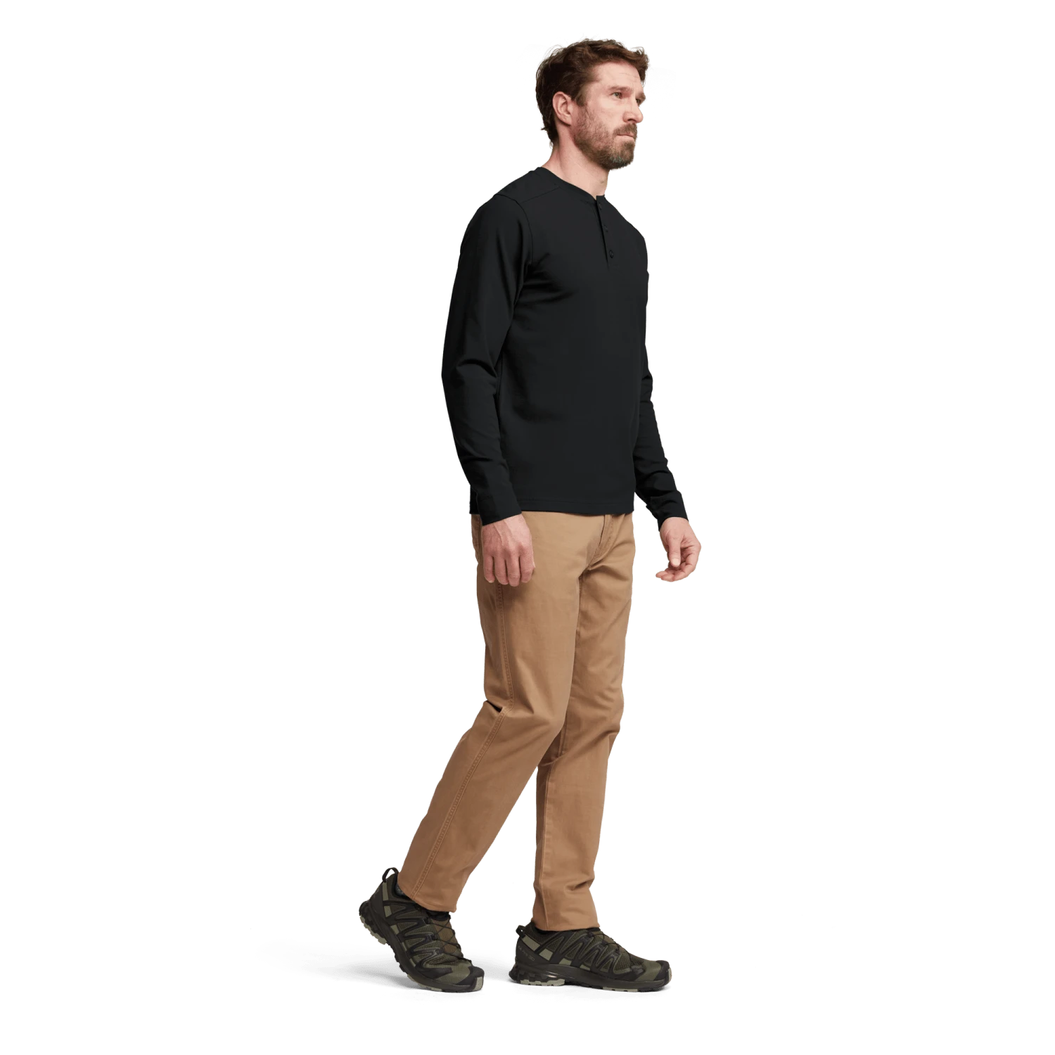 Sitka Foothills Long Sleeve Henley - Image 5
