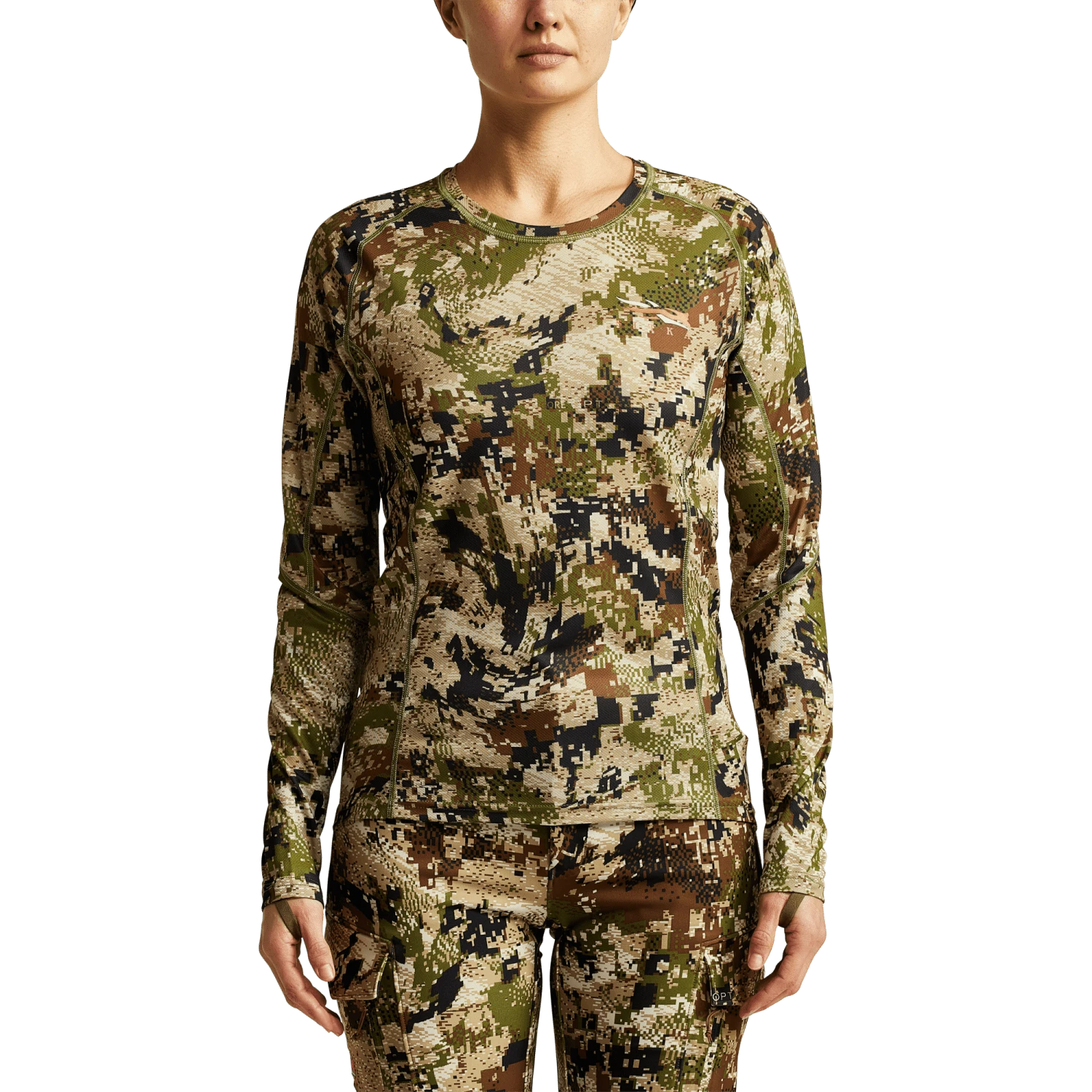 Women's Core Lightweight Crew LS - Image 2