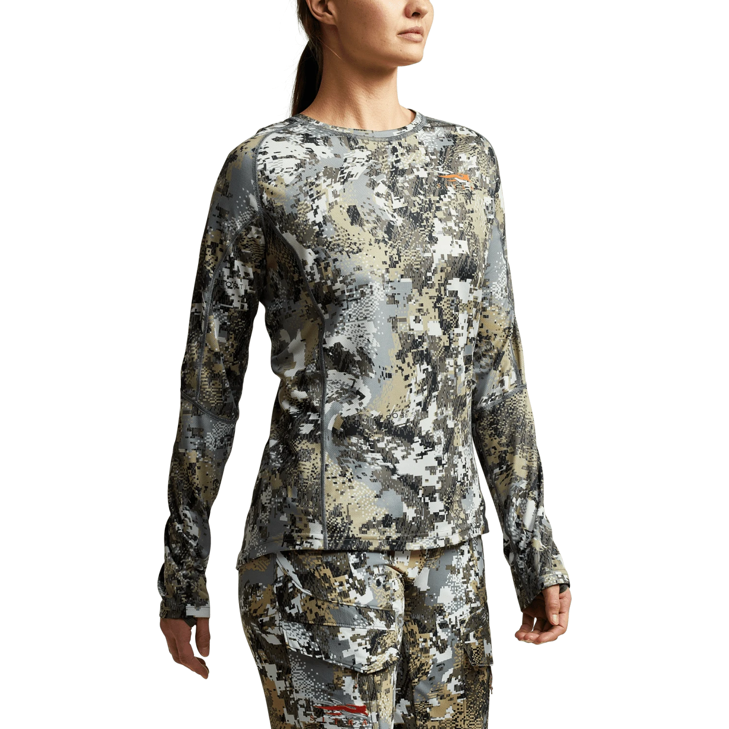 Women's Core Lightweight Crew LS - Image 3