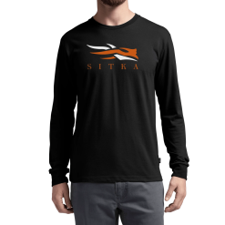 Alternative view of Sitka Icon Long Sleeve Crewneck Tee