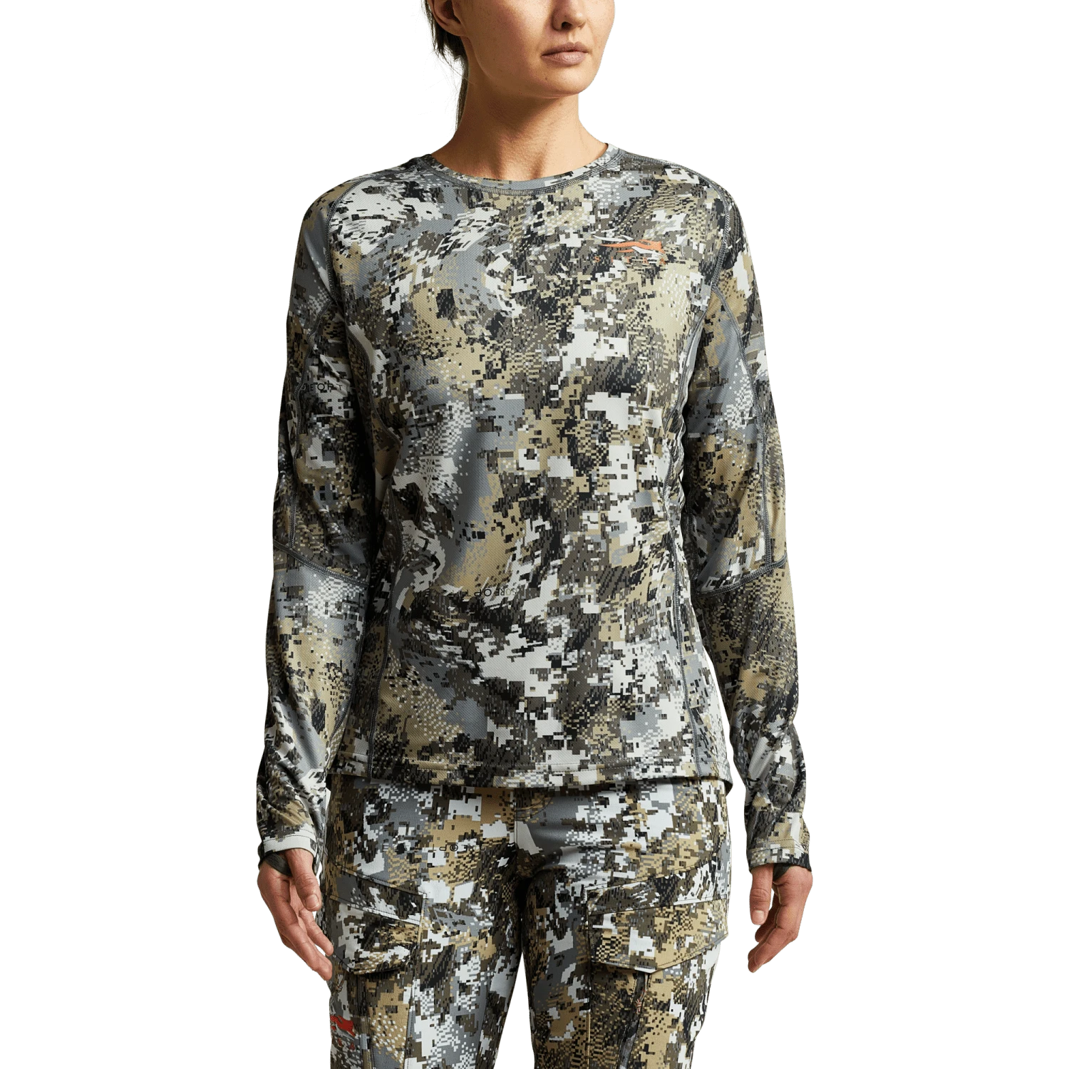 Women's Core Lightweight Crew LS - Image 2