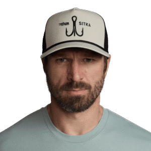 Alternative view of Treble Hook Retro 5 Panel Trucker